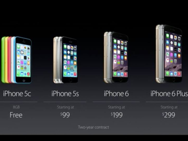 آبل تكشف عن طرازين من هاتفها iPhone المنتظر: ايفون 6  و ايفون 6 بلاس